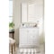 James Martin Vanities De Soto 36in Single Vanity, Bright White w/ 3 CM Carrara Marble Top 825-V36-BW-3CAR - alternate 3